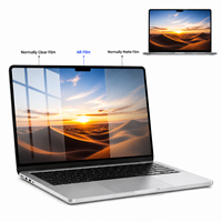 Film de protection d'écran PET OEM pour MacBook Air Pro, anti-reflet, 97,8 % de transparence élevée, filtre anti-éblouissement, personnalisé pour ordinateur portable