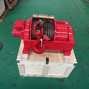 <span class=keywords><strong>Treuil</strong></span> hydraulique robuste à câble métallique de 15 000 lb (6,8 tonnes) pour camion de remorquage, grue de dépannage - Product Image 3