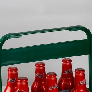 Foldable Beer Beverage Delivery Holder <b>Plastic</b> Coffee Wine Rack Basket for Party Grubhub Ubereats Doordash Postmates Drivers - Product Image 2