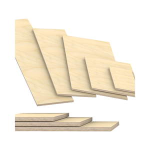 Panneau de contreplaqué multiplex en bouleau imperméable moderne Auprotec Épaisseur de 18mm jusqu'à 200cm de longueur E0 Émission de formaldéhyde Garantie 1 an - Product Image 1