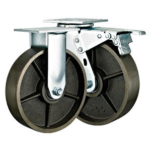 4 5 6 <span class=keywords><strong>8</strong></span> polegadas Castor <span class=keywords><strong>Wheels</strong></span> Heavy Duty Industrial High Temp resistente ao calor Rodas <span class=keywords><strong>Caster</strong></span> Ferro Fundido Roda Padaria Trolley Rodas - Product Image 5