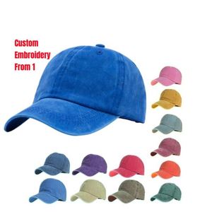 Washed Cotton Baseball <b>Cap</b> <b>for</b> <b>Men</b> and Women New Embroidery Gorras Dad Hat With Printed Dot Pattern Waterproof Feature - Product Image 4
