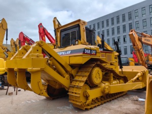 รถดันดินตีนตะขาบ CAT D6R คุณภาพสูง ของแท้ มือสอง พร้อมหัวริปเปอร์ สำหรับงานก่อสร้าง - Product Image 5