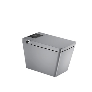 Vendita di fabbrica venditore caldo A205 stile giapponese piazza Smart ceramica funzionamento automatico serbatoio nascosto pavimento montato - Product Image 1