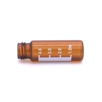 Flacon en verre pour échantillonneur automatique brun ambré de 4ml