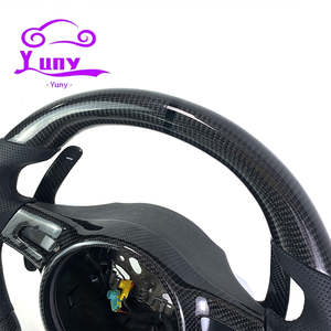 พวงมาลัยคาร์บอนไฟเบอร์สำหรับ Porsche 911 <span class=keywords><strong>997.2</strong></span> 987 Boxster Cayman S Gt Turbo Racing Design - Product Image 2