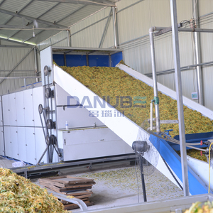 Continuous Working Herbal Spice Drying Equipment Mesh Belt Leaves Dehydrator Semen Coffee Bean Drying Machine - Product Image 4