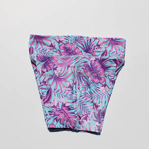 بيع بالجملة ملابس رياضية بناتي نقوش رياضية بلا أكمام كاجوال صيفية للرقص دراجة جمباز طقم ليغنغز علوي وقصير - Product Image 6