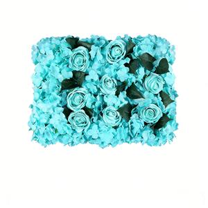 Panneau mural de roses artificielles en tissu <span class=keywords><strong>pour</strong></span> toile de fond de <span class=keywords><strong>mariage</strong></span>, fleurs artificielles en soie rose, vente en gros à prix abordable - Product Image 5