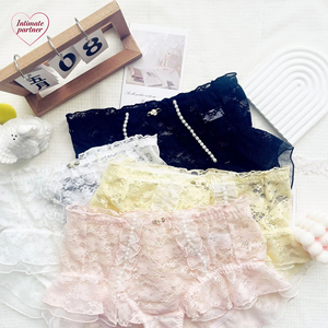 Culottes en coton à volants, mignonnes et adorables, style princesse japonaise, haute élasticité, respirantes, sexy, sous-vêtements pour femmes - Product Image 1