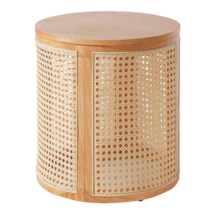 Modern Design Oak Solid Wood Side <b>Table</b> Natural Color Living Room Furniture - Product Image 6