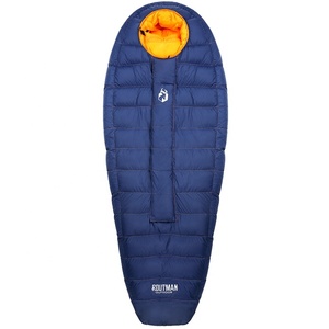 Sac <span class=keywords><strong>de</strong></span> couchage imperméable <span class=keywords><strong>en</strong></span> peluche, équipement <span class=keywords><strong>de</strong></span> Camping <span class=keywords><strong>de</strong></span> 1.87kg, sac <span class=keywords><strong>de</strong></span> couchage d'hiver <span class=keywords><strong>en</strong></span> <span class=keywords><strong>tissu</strong></span> <span class=keywords><strong>en</strong></span> Nylon <span class=keywords><strong>en</strong></span> duvet d'oie - Product Image 4