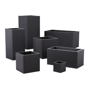 Custom Large <strong>Rectangular</strong> Metal <strong>Planter</strong> <strong>Boxes</strong> for Indoor and Outdoor Garden for Home Nursery Decoration and Planting - Product Image 1