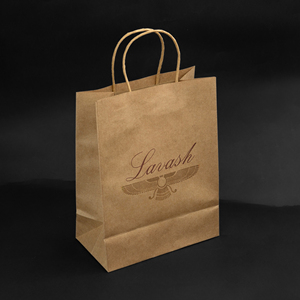 Eco-friendly Recyclable Custom Logo Printed Boutique Paper Shopping <b>Bags</b> <b>Sweet</b> Bread Packaging Kraft <b>Bags</b> for Small Business - Product Image 1