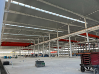 Edificio Moderno de Estructura de Acero Prefabricado, Material de Construcción para Talleres, Certificación CE de la UE, Alta Resistencia al Viento