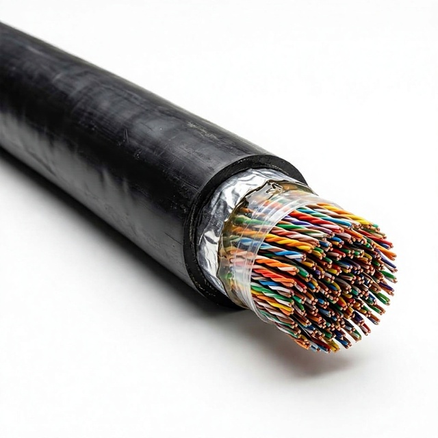 Jelly Filled Armored Telephone Cable HYA HYAC Telecommunication Wire Cable for Outdoor Duct Underground Installation