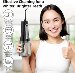เครื่องทำความสะอาดฟันแบบพกพาไร้สาย PX7 รุ่นมืออาชีพ ชาร์จซ้ำได้ กันน้ำ ใช้งานง่าย สำหรับทำความสะอาดฟันและช่องปาก - Product Image 6
