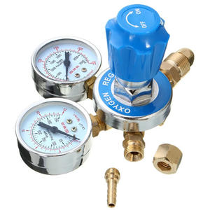 Régulateur de pression d'oxygène fileté G5/8 pour gaz hélium et CO2, manomètre d'oxygène pour soudage et découpe à l'arc, soudage à l'arc à l'argon - Product Image 4