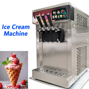 Máquina de Helado Suave Comercial de 3 Sabores, de Bajo Consumo, para la Elaboración de Helado Suave - Product Image 4
