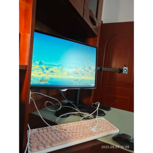 Support de moniteur réglable à double écran Support de matériel ABS pour bureau et maison VESA 75x75 100x100 en stock empilable - Product Image 6