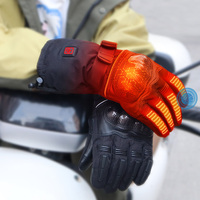 Gants de moto chauffants rechargeables avec écran tactile coupe-vent Caractéristiques Gants de ski pour moto Travail Chasse