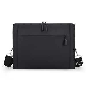 Sac de voyage d'affaires pour homme, grande capacité, sac à documents, sac bandoulière, sac fourre-tout élégant pour le bureau, sac à main pour ordinateur portable en cuir PU - Product Image 5