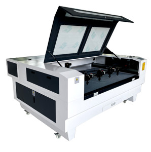 1610 130w 150w dört kafaları perde araba koltuk örtüsü kumaşı halı konfeksiyon tekstil kumaş <span class=keywords><strong>Co2</strong></span> lazer kesme makinesi - Product Image 1