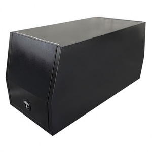 Black <b>Waterproof</b> Portable Outdoor 1000L Dustproof Lightweight Lockable Coated Aluminium Gullwing Ute <b>Canopy</b> 7-9 Compartments - Product Image 1