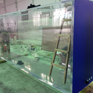 Pecera acrílica personalizada de fábrica, Material de PC de plástico, accesorios para acuario, caja y bolsas embaladas - Product Image 6