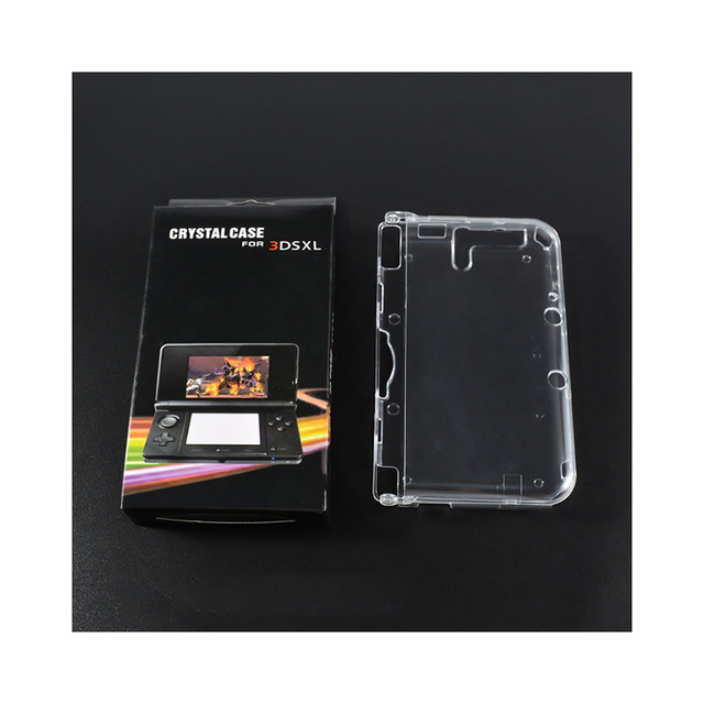 Clear Crystal Case for Nintendo Protective Case Cover for Nintendo 3DS XL LL Hard Protector Dustproof Shell Case
