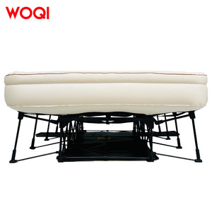 Matelas pneumatique gonflable Woqi, capacité de charge 300 kg, tissu blanc, lit de camping extérieur pour voyage en voiture, usage familial - Product Image 3