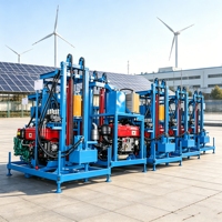 Plataforma de Perforación Rotatoria Portátil de 220V/380V Accionada por Compresor de Aire con Componentes de Motor