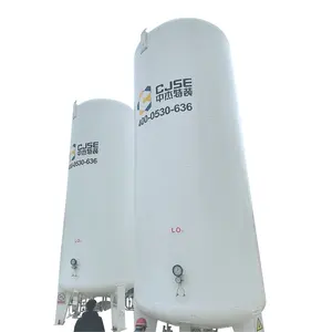 30000l vertical perlite insulation cryogenic liquid oxygen nitrogen argon tank