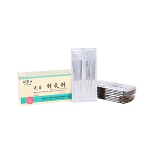 Agujas de Acupuntura Quanhe de Acero Inoxidable con Mango de Anillo, 200 Unidades Desechables para Uso en Clínicas de Medicina Tradicional China - Product Image 2