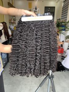 Cheveux humains vietnamiens bouclés 100%, 100% non traités, cheveux humains bouclés - Product Image 4