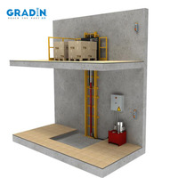 Kleiner Einzel fracht aufzug Ladelift Wand rucksack lift