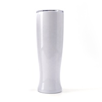 Gobelet isotherme à Double paroi en acier inoxydable, 8 oz, 20oz, 30oz, pour bière