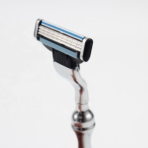 Afeitado cuchilla hombres 3 hoja barba <span class=keywords><strong>de</strong></span> Rasoir - Product Image 5