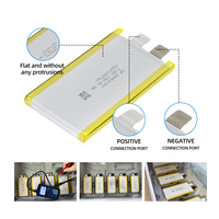 Batterie de poche 3,65 V 11 Ah, batterie au lithium polymère, 11 000 mAh, batteries à l'état solide, batterie NMC 3,7 V pour drone agricole