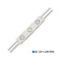 Vente flash - Module LED SMD2835 DC 12V 1,5W 3 LED IP65 6000K lumière du jour - Garantie de 2 ans pour boîte lumineuse