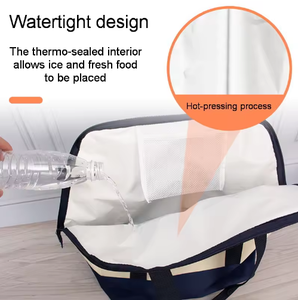 Sac isotherme multifonction SANJIN en aluminium écologique 30L grande capacité pour courses et repas – Vente chaude - Product Image 6