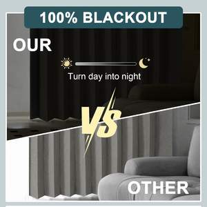 <span class=keywords><strong>Tende</strong></span> Oscuranti Pieghevoli Beige Extra Larghe <span class=keywords><strong>per</strong></span> Porte <span class=keywords><strong>Scorrevoli</strong></span> a Fisarmonica, Patio, Armadio, Finestre, Divisori <span class=keywords><strong>per</strong></span> Ambienti - Product Image 4