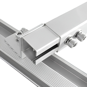 High Quality <b>Mini</b> Rust Proof Aluminum <b>Solar</b> Rails For Standing Seam Metal Roof OEM Custom Logo PV Mount Accessory - Product Image 1