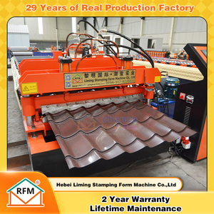 Hà Bắc Liming Roof Tile Sản Xuất Máy Làm Thủy Tinh Gạch Roof Bảng Điều Chỉnh Máy Ép Cho Gạch Làm Máy Móc - Product Image 2