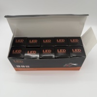 Système d'éclairage moto compatible Canbus, ampoules H4, 3000LM 6500K 9003 HB2 avec un profil de faisceau parfait