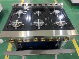 36 pulgadas. 5.5 pies cúbicos Estufa Eléctrica de 6 Quemadores con Plancha de Acero Inoxidable y Rejillas de Hierro Fundido y Interior de Horno Soldado sin Costuras - Product Image 4