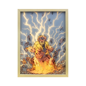 Nhân vật Anime LED ánh sáng ban đêm hình ảnh khung Acrylic USB có thể sạc lại mờ tường nghệ thuật trở lên bóng râm cho phòng ngủ ứng dụng - Product Image 1