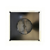 Grille d'aération murale de retour d'air, type nid d'abeille, diffuseur carré en aluminium détachable