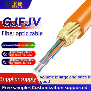 XUNJIE - <span class=keywords><strong>Cable</strong></span> de <span class=keywords><strong>Fibra</strong></span> Óptica Monomodo para Interiores, con Certificado Anatel, de 2, 4, 6, 8, 10 y 12 Núcleos, Venta Directa de Fábrica con 22 Años de Experiencia - Product Image 2