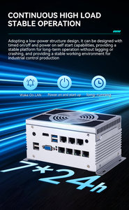 มินิพีซีอุตสาหกรรมราคาประหยัด Core I3 VGA 8G Dual 7 LAN รุ่นที่ 11 พร้อม M.2 I5 ไดรฟ์ 128gb 8g อลูมิเนียม คอมพิวเตอร์มินิอุตสาหกรรม ป้องกันฝุ่น - Product Image 2